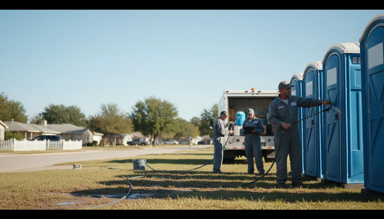 Long-Term Portable Toilet Rental in Clare, IL near me